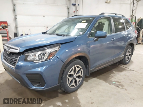 2020 Subaru Forester Premium with VIN JF2SKAJC6LH516615, listed as a IAAI auction lot 41873198 with 33,726 mi miles. Bid and sale history available at carsss.com. Image 17.