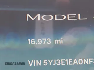 2022 Tesla Model 3 with VIN 5YJ3E1EA0NF344782, listed as a IAAI auction lot 41803469 with 16,973 mi miles and . Bid and sale history available at DreamBid. Image 15.