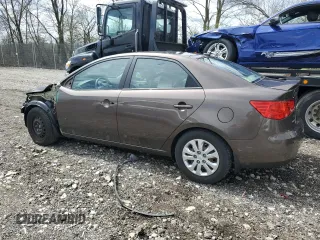 2013 Kia Forte EX with VIN KNAFU4A2XD5685488, listed as a Copart auction lot 51740005 with 96,206 mi miles and Salvage Title. Bid and sale history available at carsss.com. Image 2.