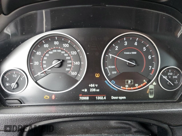 2018 BMW 4 Series 430i xDrive with VIN WBA4Z3C56JEC48743, listed as a Copart auction lot 62464885 with 70,968 mi miles and Salvage title. Bid and sale history available at DreamBid. Image 9.