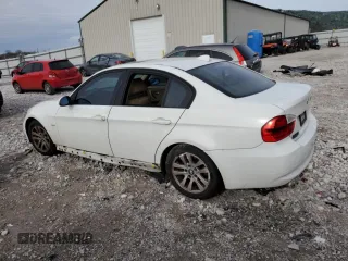 2007 BMW 3 Series 328i with VIN WBAVA33537PG49627, listed as a Copart auction lot 43029665 with 131,062 mi miles and Salvage Title. Bid and sale history available at carsss.com. Image 2.