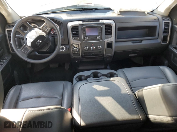 2023 Ram 1500 Tradesman z VIN 1C6RR6FG2PS534854, wystawiony jako Copart lot #41569875 z przebiegiem 6 049 mil mil oraz Szkoda całkowita • Salvage title. Historia ofert i sprzedaży dostępna na DreamBid. Obrazek 8.