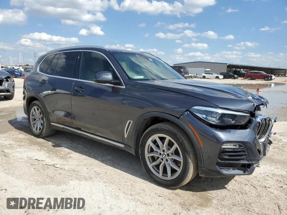 2020 BMW X5 sDrive40i with VIN 5UXCR4C09L9C69069, listed as a Copart auction lot 56543425 with 65,326 mi miles and Salvage Title. Bid and sale history available at DreamBid. Image 4.