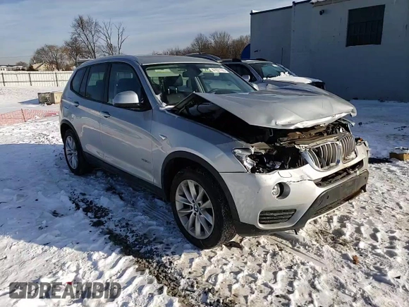 2015 BMW X3 xDrive28i with VIN 5UXWX9C51F0D50510, listed as a Copart auction lot 41821105 with 111,786 mi miles and Salvage Title. Bid and sale history available at carsss.com. Image 14.