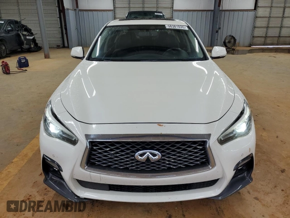 2019 Infiniti Q50 Luxe с VIN JN1EV7APXKM515517, выставлен на аукционе Copart как лот 58381035 с пробегом 125 791 миль миль и Списание • Salvage title. История ставок и продаж доступна на DreamBid. Изображение 5.
