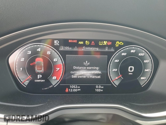 2024 Audi S5 Premium Plus z VIN WAUY4GF51RN001397, wystawiony jako Copart lot #66972714 z przebiegiem 1 052 mil mil oraz Nie do naprawy • Non repairable. Historia ofert i sprzedaży dostępna na DreamBid. Obrazek 9.