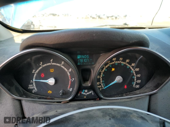 2016 Ford Fiesta SE with VIN 3FADP4EJ8GM125783, listed as a Copart auction lot 46689705 with 178,107 mi miles and Salvage Title. Bid and sale history available at DreamBid. Image 9.