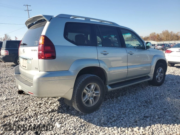 2004 Lexus GX 470 with VIN JTJBT20X840060605, listed as a Copart auction lot 77177644 with 268,606 mi miles and Clean Title. Bid and sale history available at carsss.com. Image 3.