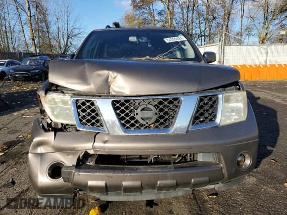 2008 Nissan Pathfinder LE with VIN 5N1BR18B48C641622, listed as a Copart auction lot 84099884 with 0 mi miles and Salvage Title. Bid and sale history available at carsss.com. Image 5.