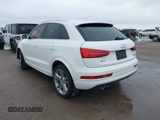 2017 Audi Q3 Premium Plus with VIN WA1JCCFS7HR002948, listed as a IAAI auction lot 41564849 with 31,745 mi miles and . Bid and sale history available at DreamBid. Image 3.