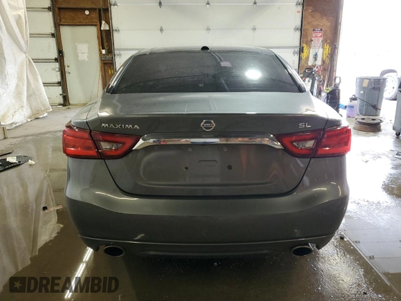 2018 Nissan Maxima SL with VIN 1N4AA6AP3JC367612, listed as a Copart auction lot 57693435 with 56,096 mi miles and Salvage title. Bid and sale history available at DreamBid. Image 6.