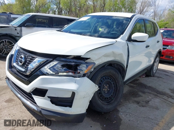2017 Nissan Rogue SV with VIN KNMAT2MV9HP555609, listed as a IAAI auction lot 42003956 with 156,966 mi miles and . Bid and sale history available at carsss.com. Image 6.