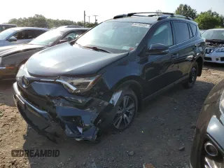 2018 Toyota RAV4 XLE with VIN JTMRFREV0JJ245276, listed as a Copart auction lot 39479404 with 76,837 mi miles and Clean Title. Bid and sale history available at carsss.com. Image 1.