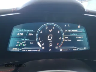 2024 Chevrolet Corvette 2LT z VIN 1G1YB2D48R5108901, wystawiony jako Copart lot #47093985 z przebiegiem 9 730 mil mil oraz Szkoda całkowita • Salvage title. Historia ofert i sprzedaży dostępna na DreamBid. Obrazek 9.
