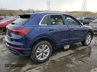 2024 Audi Q3 S line Premium Plus z VIN WA1EECF38R1019391, wystawiony jako Copart lot #47124395 z przebiegiem 9 509 mil mil oraz Szkoda całkowita • Salvage title. Historia ofert i sprzedaży dostępna na DreamBid. Obrazek 3.