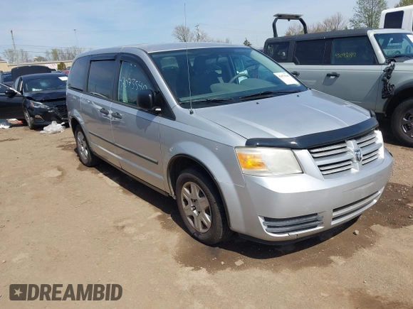 2008 Dodge Grand Caravan SE with VIN 2D8HN44H58R797943, listed as a IAAI auction lot 42073540 with 161,596 mi miles and . Bid and sale history available at DreamBid. Image 1.