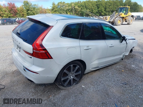 2018 Volvo XC60 Inscription z VIN YV4A22RL3J1032991, wystawiony jako IAAI lot #40540449 z przebiegiem 60 834 mil mil oraz . Historia ofert i sprzedaży dostępna na DreamBid. Obrazek 4.