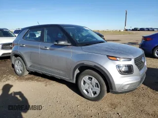 2024 Hyundai Venue SE with VIN KMHRB8A35RU311398, listed as a Copart auction lot 78067294 with 25,881 mi miles and Clean Title. Bid and sale history available at DreamBid. Image 4.