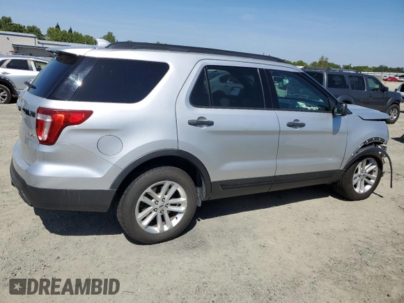 2017 Ford Explorer with VIN 1FM5K8B82HGA27782, listed as a Copart auction lot 54969695 with 100,067 mi miles and Salvage Title. Bid and sale history available at DreamBid. Image 3.