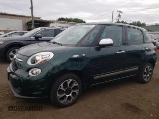 2014 FIAT 500L Lounge with VIN ZFBCFACH8EZ022109, listed as a Copart auction lot 62273315 with 124,265 mi miles and Salvage title. Bid and sale history available at DreamBid. Image 1.