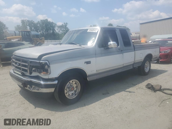 1994 Ford F-150 with VIN 1FTEX15N2RKB11632, listed as a Copart auction lot 59560045 with 276,828 mi miles and Salvage title. Bid and sale history available at DreamBid. Image 1.