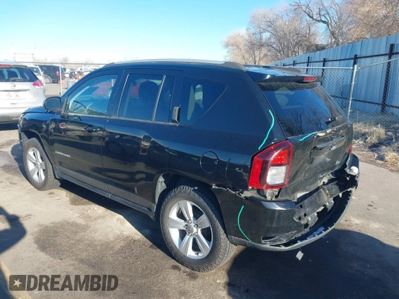 2016 Jeep Compass Sport with VIN 1C4NJCBA8GD560507, listed as a IAAI auction lot 41819228 with 123,294 mi miles and . Bid and sale history available at DreamBid. Image 3.