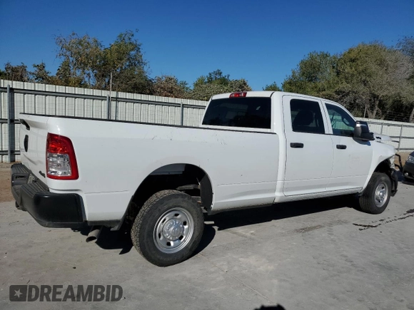 2023 Ram 2500 Tradesman with VIN 3C6UR5HJ0PG610057, listed as a Copart auction lot 81126784 with 21,105 mi miles and Salvage title. Bid and sale history available at DreamBid. Image 3.