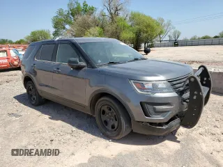 2017 Ford Police Interceptor Utility z VIN 1FM5K8AR0HGE30329, wystawiony jako Copart lot #50967265 z przebiegiem 156 692 mil mil oraz Szkoda całkowita • Salvage title. Historia ofert i sprzedaży dostępna na DreamBid. Obrazek 4.
