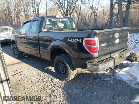 2011 Ford F-150 XL with VIN 1FTEX1EM4BFD18996, listed as a IAAI auction lot 41457269 with 154,614 mi miles. Bid and sale history available at carsss.com. Image 3.