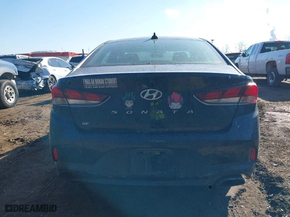 2019 Hyundai Sonata SE with VIN 5NPE24AF9KH755681, listed as a IAAI auction lot 41456521 with 128,345 mi miles. Bid and sale history available at carsss.com. Image 16.