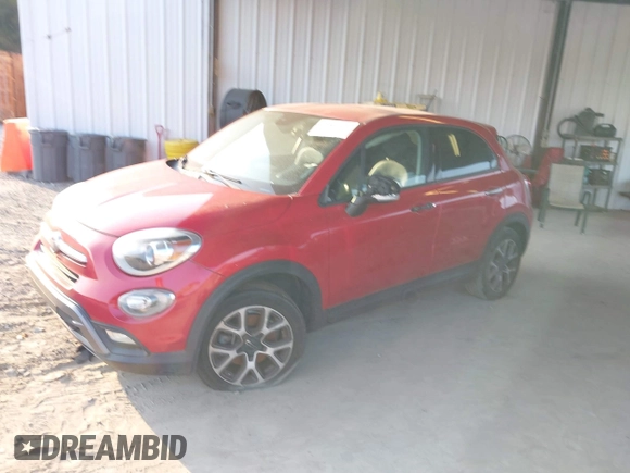 2016 FIAT 500X Trekking with VIN ZFBCFXCT1GP351336, listed as a IAAI auction lot 42660529 with 130,133 mi miles and . Bid and sale history available at DreamBid. Image 2.