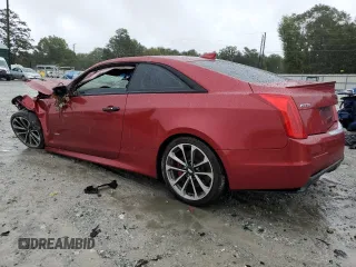 2016 Cadillac ATS-V with VIN 1G6AN1RY0G0100567, listed as a Copart auction lot 72898164 with Not Provided miles and Salvage Title. Bid and sale history available at carsss.com. Image 2.
