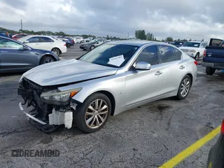 2015 Infiniti Q50 Premium with VIN JN1BV7AP9FM358782, listed as a IAAI auction lot 41103963 with 96,853 mi miles. Bid and sale history available at carsss.com. Image 18.