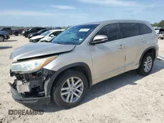 2015 Toyota Highlander LE z VIN 5TDZARFH4FS012258, wystawiony jako Copart lot #56853865 z przebiegiem 126 183 mil mil oraz Szkoda całkowita • Salvage title. Historia ofert i sprzedaży dostępna na DreamBid. Obrazek 1.