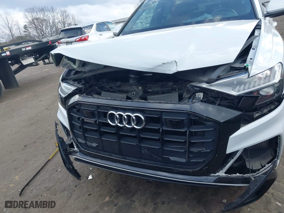 2021 Audi Q8 Prestige with VIN WA1FVAF13MD008507, listed as a IAAI auction lot 41725785 with 72,749 mi miles. Bid and sale history available at carsss.com. Image 6.