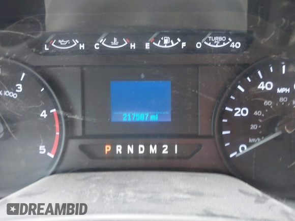 2019 Ford F-250 XL with VIN 1FT7X2BT5KED47410, listed as a IAAI auction lot 42553728 with 217,587 mi miles and . Bid and sale history available at DreamBid. Image 13.