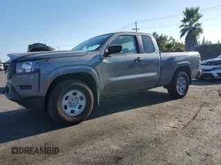 2024 Nissan Frontier S with VIN 1N6ED1CL1RN608922, listed as a Copart auction lot 72343124 with 6,274 mi miles and Salvage Title. Bid and sale history available at carsss.com. Image 1.