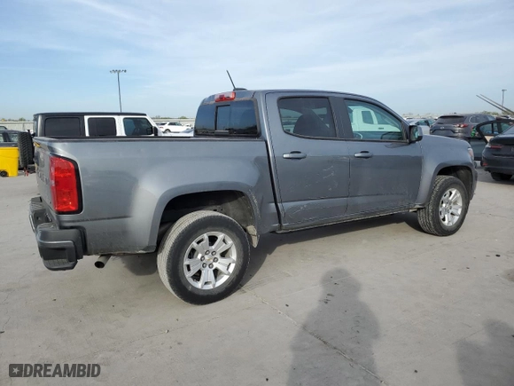2022 Chevrolet Colorado 2WD LT with VIN 1GCGSCEN8N1264471, listed as a Copart auction lot 49537835 with 29,268 mi miles and Salvage Title. Bid and sale history available at carsss.com. Image 3.