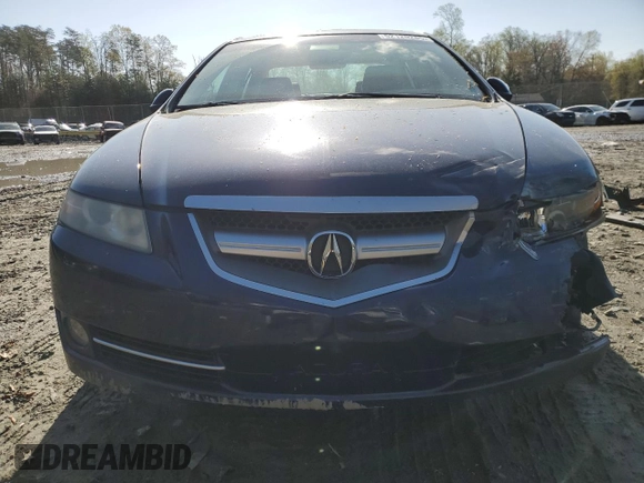 2007 Acura TL with VIN 19UUA66287A027141, listed as a Copart auction lot 52120285 with 207,838 mi miles and Salvage Title. Bid and sale history available at carsss.com. Image 5.