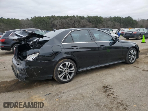 2015 Mercedes-Benz E-Class E 350 Sport with VIN WDDHF5KB0FB128075, listed as a Copart auction lot 44766415 with 118,212 mi miles and Salvage Title. Bid and sale history available at carsss.com. Image 3.