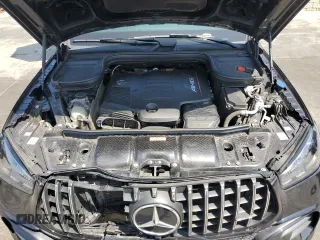 2024 Mercedes-Benz GLE 53 AMG with VIN 4JGFD6BB7RA981902, listed as a Copart auction lot 54250745 with 50,621 mi miles and Salvage title. Bid and sale history available at DreamBid. Image 12.