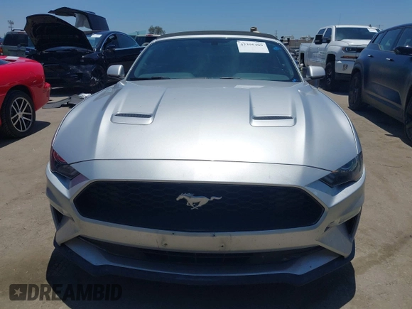 2018 Ford Mustang EcoBoost Premium with VIN 1FATP8UH0J5154967, listed as a IAAI auction lot 42395409 with 105,986 mi miles and . Bid and sale history available at DreamBid. Image 12.