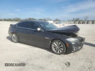 2014 BMW 5 Series 528i with VIN WBA5A5C54ED510906, listed as a Copart auction lot 49529525 with 163,039 mi miles and Salvage Title. Bid and sale history available at carsss.com. Image 4.