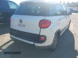 2014 FIAT 500L Trekking with VIN ZFBCFADH4EZ008478, listed as a IAAI auction lot 40806755 with 139,166 mi miles and . Bid and sale history available at DreamBid. Image 6.