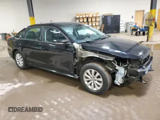 2014 Volkswagen Passat S with VIN 1VWAT7A39EC079877, listed as a Copart auction lot 64718995 with 93,591 mi miles and Salvage title. Bid and sale history available at DreamBid. Image 4.