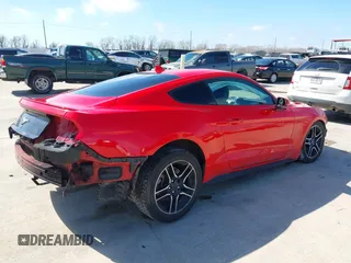 2022 Ford Mustang EcoBoost z VIN 1FA6P8TH1N5101036, wystawiony jako IAAI lot #41629909 z przebiegiem 39 781 mil mil oraz . Historia ofert i sprzedaży dostępna na DreamBid. Obrazek 4.