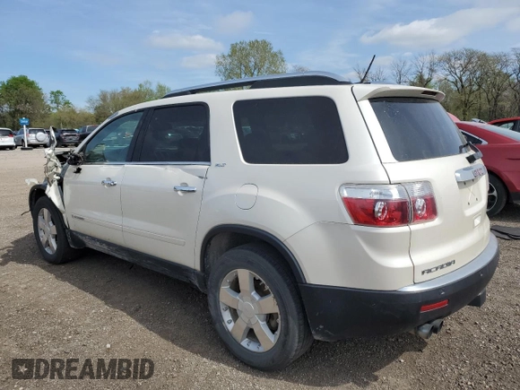 2007 GMC Acadia SLT z VIN 1GKER33777J132607, wystawiony jako Copart lot #54617645 z przebiegiem 329 756 mil mil oraz Szkoda całkowita • Salvage title. Historia ofert i sprzedaży dostępna na DreamBid. Obrazek 2.