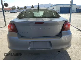 2013 Dodge Avenger SE with VIN 1C3CDZABXDN589271, listed as a Copart auction lot 53855895 with 215,887 mi miles and Salvage Title. Bid and sale history available at carsss.com. Image 6.