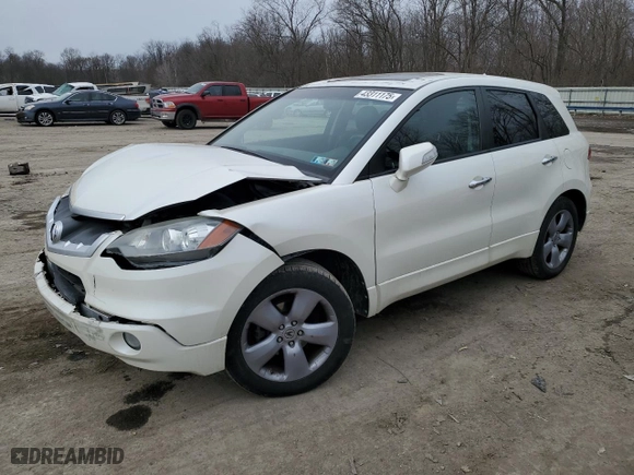 2009 Acura RDX Tech Pkg with VIN 5J8TB18519A003754, listed as a Copart auction lot 43311175 with 88,768 mi miles and Salvage Title. Bid and sale history available at carsss.com. Image 1.