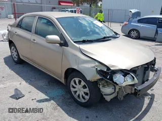 2009 Toyota Corolla with VIN 1NXBU40E09Z083012, listed as a IAAI auction lot 42656914 with 161,106 mi miles and . Bid and sale history available at DreamBid. Image 1.